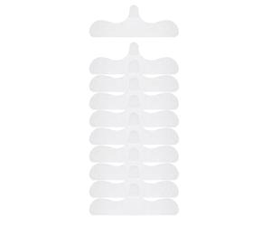 Fodera per reggiseno per assorbire il sudore, 10 cuscinetti riutilizzabili per il seno, morbido tessuto di cotone traspirante, lavabile sotto il seno, comodo per il movimento, yoga, fitness, 1, Siehe