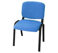 Fodera per Sedia con griglia in Mais con Schienale Basso Set Diviso Fodera per Sedia Pieghevole in Tinta Unita Adatta per la Decorazione di Feste per Banchetti(Sky Blue,6pcs)