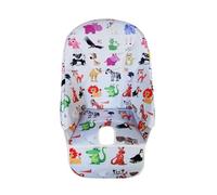 Fodera per sedia da pranzo per bambini, Fodera per cuscino per seggiolone, Cuscino per seggiolone,Cuscino multifunzionale per seggiolone con fodera per sedia imbottita per mangiare Leggero Traspirante