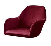 Fodera per Sedia Ufficio Sala da Pranzo Cucina Moderne 1/2/4 Pezzi Coprisedia Copripoltrona Velluto Coprisedie con Braccioli Elasticizzato Universale Copertura Sedie Poltroncina