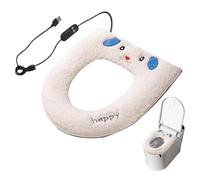 Fodera per sedile WC lavabile, alimentata da USB, riscaldata morbida, riscaldata per sedili da bagno, per bagno, hotel, appartamento, campeggio, auto, casa di campagna