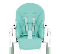 Fodera per seggiolone per bambino, Fodera per sedia da pranzo per bambini - per cuscino per seggiolino per l'alimentazione dei bambini in pelle PU - Seggiolone imbottito per figlio, figlia, nip