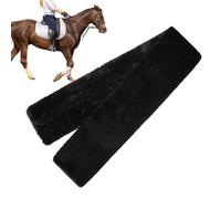 Fodera per sella,imbottitura in pile morbido e stabile, coperta per equitazione, per , uomini, donne, cavalieri, equitazione, allenamento, all'aperto, interni,