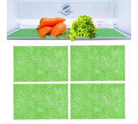 Fodera per tappetino lavabile e tagliabile, 4 pezzi, fodera per tappeti, per cucina, appartamento casa, dispensa, organizzazione giornaliera, congelatore camera da letto