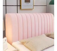 Fodera per testiera universale elasticizzata, moderna, anti-collisione, per letto, 120 cm, design all-inclusive, per una maggiore protezione e stile