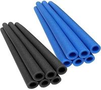 Fodera Protettiva for Cuscino for Trampolino in Schiuma da 12 Pezzi, Maniche in, for Pali del(Blue+Black)