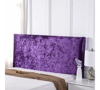 Fodera Protettive Testiere Copertura Testiera Letto Elastico Per Singolo/Matrimoniale/King Size Copri Testata Del Letto Antipolvere Moderna Copritestata Velluto Protettivo-Purple-2||75 * 220cm