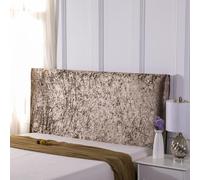 Fodera Protettive Testiere Copertura Testiera Letto Elastico Per Singolo/Matrimoniale/King Size Copri Testata Del Letto Antipolvere Moderna Copritestata Velluto Protettivo-Brown||75 * 240cm