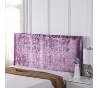 Fodera Protettive Testiere Copertura Testiera Letto Elastico Per Singolo/Matrimoniale/King Size Copri Testata Del Letto Antipolvere Moderna Copritestata Velluto Protettivo-Purple-1||75 * 160cm