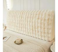 Fodera Protettive Testiere Copertura Testiera Letto Soffice Di Alta Qualità Copri Testata Del Letto Elasticizzata,morbida Confortevole,antipolvere Decorazione Camera Da Letto-Beige||60 * 150cm