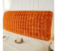 Fodera Protettive Testiere Copertura Testiera Letto Soffice Di Alta Qualità Copri Testata Del Letto Elasticizzata,morbida Confortevole,antipolvere Decorazione Camera Da Letto-Orange||60 * 120cm