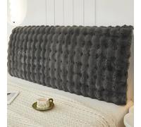 Fodera Protettive Testiere Copertura Testiera Letto Soffice Di Alta Qualità Copri Testata Del Letto Elasticizzata,morbida Confortevole,antipolvere Decorazione Camera Da Letto-Gray||60 * 190cm