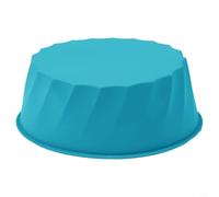 Fodera riutilizzabile in silicone per cottura lenta per pentole ovali da 6-8 litri, lavabile in lavastoviglie, resistente al calore fino a 226,7 °C, adatta a microonde e forno, nero (blu)