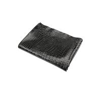 Fodera sedile moto Pelle PU per moto per coprisedili Protezione antiscivolo impermeabile Resistente all'usura Universale per scooter(Glossy black)