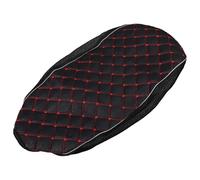 Fodera Sella Moto in Lino e Mesh Elasticizzata Antiscivolo | Trama Alveolare 3d, Bordi Elasticizzati e Cuciti, per Sella Elettrica e Motociclo, Colore Nero