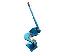 Fodera senza gola con lama curva per il taglio in metallo senza sforzo, ideale per la forma di precisione di piastre e fogli, tagli fino a 2mm di acciaio e alluminio da 3mm con costruzione in ghisa re