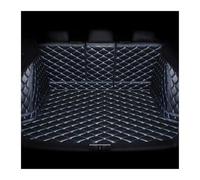 Fodere Bagagliaio Per Benz W176 2013-2018 Tronco In Pelle Zerbino Cargo Liner Vassoio Boot Cover Pad Accessori Auto Tappetino Bagagliaio(Black and Blue2)