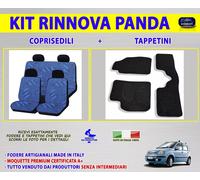Fodere con tappetini per Panda 2003>2011 tappeti auto set foderine fodera kit