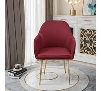 Fodere Coprisedia per Sala da Pranzo con Schienale 1/2/4/6 Pezzi, Coprisedia Elasticizzati, Fodera per Sedia, Copertura Sedie(N-Red,1PCS)