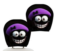 Fodere Divertenti Per Poggiatesta Per Auto,2 Pezzi Di Per Auto - Copri Poggiatesta Per Veicolo - Per Driver Amanti Di Viaggio In Famiglia Eventi