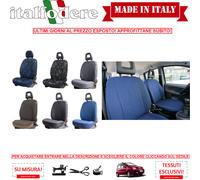 Fodere FIAT PANDA 2003>2011 SU MISURA Coprisedili Foderine COPPIA SOLO ANTERIORI