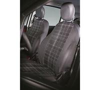 CORA 000129149 Serie completa coprisedili personalizzati Fiat Panda 12> 5 posti post. intero scozzese grigio