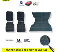 Fodere Fiat Panda Sisley Country Club sedili SEDUTA SCHIENALE foderine Set compl