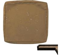 Fodere for Seduta del Divano, con Cerniera, Impermeabili, Rimovibili, for Interni Ed Esterni, Patio, Mobili in Rattan Cuscini for Divano Esterno Giardino Sofa Cover(3,1pc:65x65cm/26x26in)