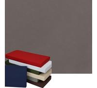 Fodere Impermeabili per Cuscini da Panca con Cerniera Fodere per Sedute Fodere di Ricambio per Cuscini di Mobili da Giardino per Interni/Esterni/Finestre/Divani (Grigio 59X18X2 Pollici)