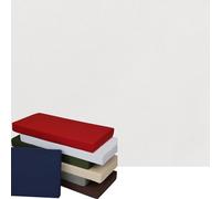 Fodere Impermeabili per Cuscini da Panca con Cerniera Fodere per Sedute Fodere di Ricambio per Cuscini di Mobili da Giardino per Interni/Esterni/Finestre/Divani (Bianche 78X18X2 Pollici)