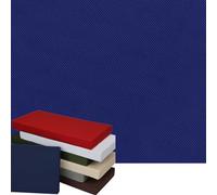 Fodere Impermeabili per Cuscini da Panca con Cerniera Fodere per Sedute Fodere di Ricambio per Cuscini di Mobili da Giardino per Interni/Esterni/Finestre/Divani (Blu Royal 70X16X2 Pollici)