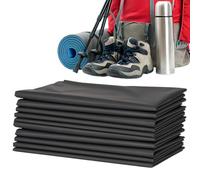 Fodere Impermeabili Per Zaino Da Trekking 10 Pezzi Fodera Spessa Opaca Nera | Rivestimento Impermeabile Per Borse Per Escursioni Campeggio Outdoor Montagna Pesca Bushcraft