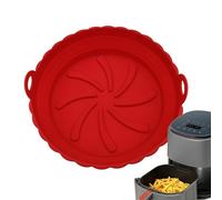 Fodere In Silicone Per Cestello Della Friggitrice Ad Aria,Teglia da Forno Riutilizzabile Sicura in Lavastoviglie - Pentola in Silicone per Friggitrice Ad Aria Antiaderente - per Cuocere Servire Arrost