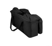 Fodere per borse laterali in tessuto antiusura per Glide per Road King | Materiale resistente agli strappi, design nero elegante, no per la modifica necessaria, coppia sinistra destra