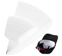 Fodere per cappelli Protezione dal sudore, Fodere per cappelli 100 Pezzi 9, 84 pollici Forte adesivo assorbente Previene le macchie Protezione delle per uomini e donne, Fodera rigida