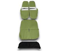 Fodere Per Citroën CV2 Ente "Dolly" 1985 - 1990 Sedili Simmetrici Verde