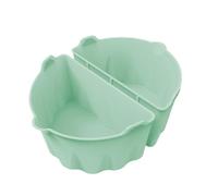 Fodere per cottura lenta, in silicone, 1 paio di divisori riutilizzabili in silicone, per raccogliere i sacchetti da cucina da 6 a 8 qt, lavabili in lavastoviglie per patate, gamberetti, pesce