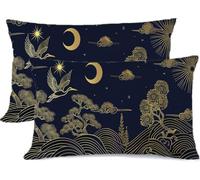 Fodere per Cuscini 35x70 Pittura Set di 2 Cuscini per Divano, Veluto Cuscino Letto Copricuscini Motivo Astratto Guanciale Arredo Camera da Letto, Ringraziamento, Halloween Decor del Divano z0j767