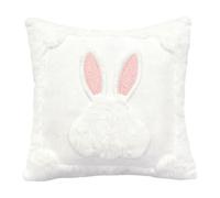 Fodere Per Cuscini Decorativi - Coperta In Peluche Pasquale Da 18x18 Pollici | Federe Per Cuscini Morbidi Con Motivo Coniglietto | Decorazioni Per La Casa Per Camera Da , Divano, Interni Ed Ester