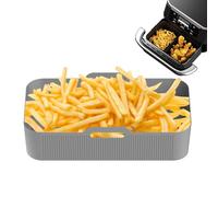 Fodere Per Friggitrice Ad Aria - Fodera Per Pentola Quadrata In Silicone Per Friggitrice Ad Aria | Antiaderente Riutilizzabile Aiŕ Fryeř Teglia Cestello Pentola Per Cuocere Al Forno, Arrosti