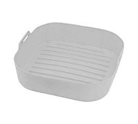 Fodere per friggitrice ad aria, fogli in silicone per friggitrice ad aria per uso alimentare, per cucinare, verdure, pizza, salsicce, torte, patatine, pancetta, snack, feste, cucina, forno a