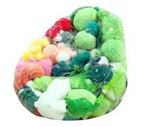 Fodere per pouf - Pouf in peluche, grande e impermeabile, in PVC vuoto, per bambini, in peluche, per adolescenti e bambini