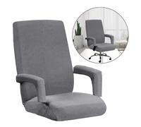 Fodere per sedie da ufficio moderne con schienale alto e 2 braccioli per sedia