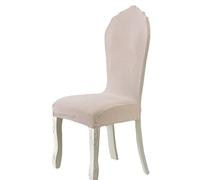 Fodere Per Sedie Sala Da Pranzo Con Schienale Tondo Protezioni Per Sedia Elasticizzate Senza Braccioli Con Schienale Rotondo Per Sedie Laterali Ovali Imbottite Moderne Con Gambe In Legno ( Color : Lig