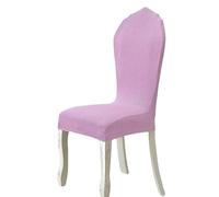 Fodere Per Sedie Sala Da Pranzo Con Schienale Tondo Protezioni Per Sedia Elasticizzate Senza Braccioli Con Schienale Rotondo Per Sedie Laterali Ovali Imbottite Moderne Con Gambe In Legno ( Color : Lig