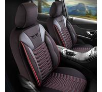 Fodere Per Sedili Adatte Per Kia Soul (Ruby-Nero)