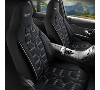 Fodere Per Sedili Auto Compatibili Con VW T4 T5 T6 In Nero Grigio Pilot 2.1