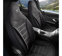 Fodere Per Sedili Auto Compatibili Con VW T4 T5 T6 In Nero Grigio Pilot 4.1