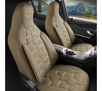 Fodere Per Sedili Compatibili Per Chevrolet Aveo (Beige) 430L40