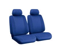 Glamur, coppia coprisedili anteriori in jacquard, universali - Blu